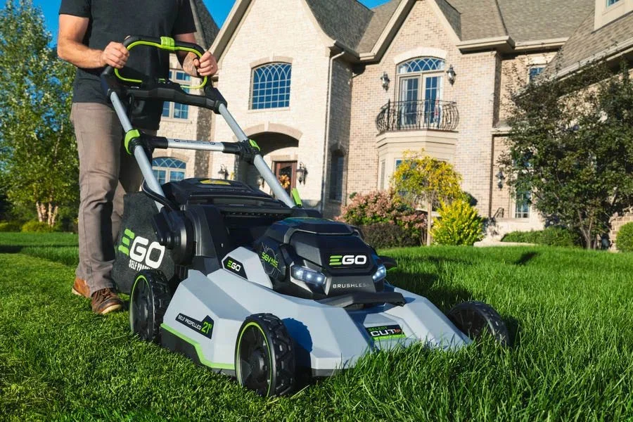 top rated battery operated lawn mowers